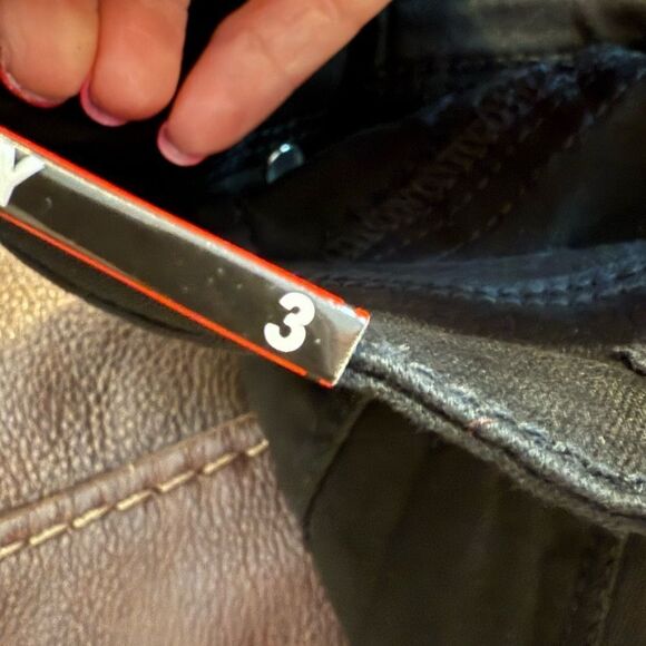 ENJEAN Black Skinny Jeans size 3 high rise - Picture 9 of 10